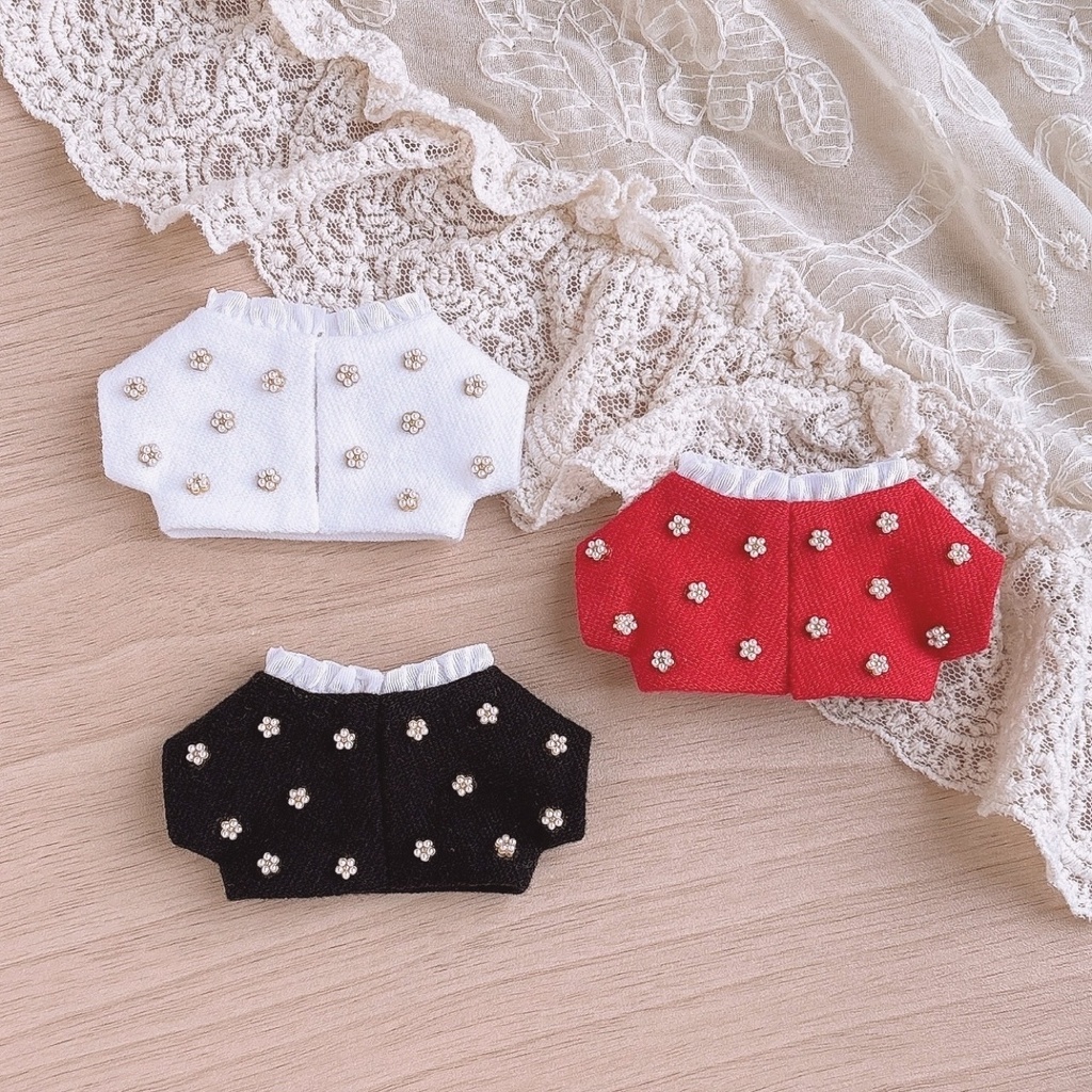 ビジューニットカーディガン𓂃⟡.·