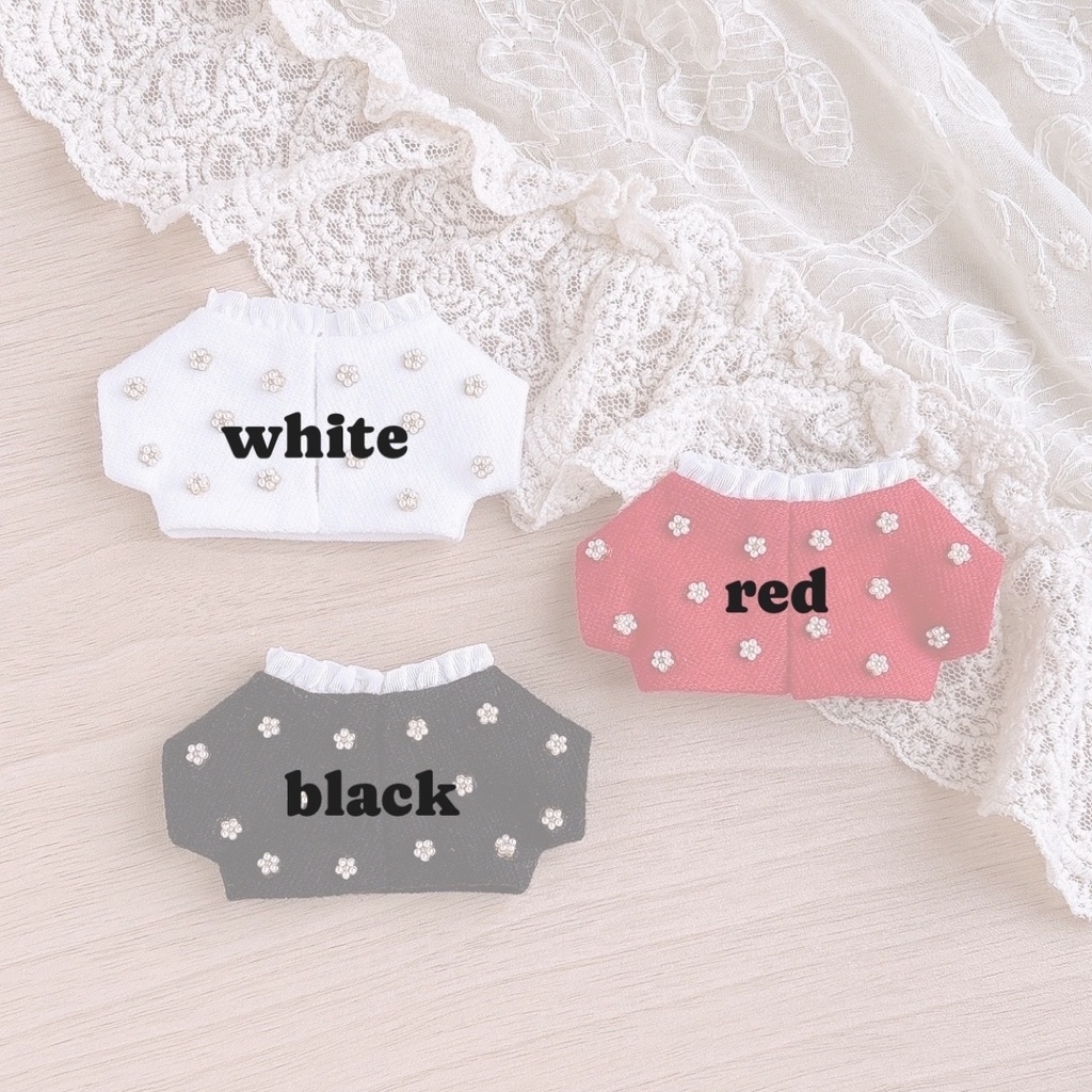 ビジューニットカーディガン𓂃⟡.·