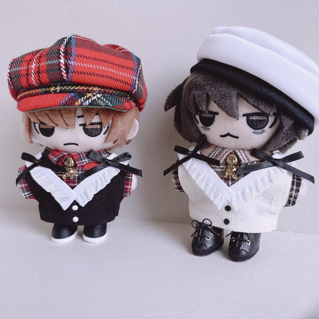 British frill vest&shirt🍫