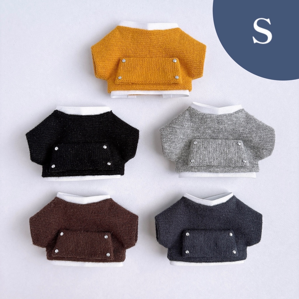 シンプルニットトレーナー