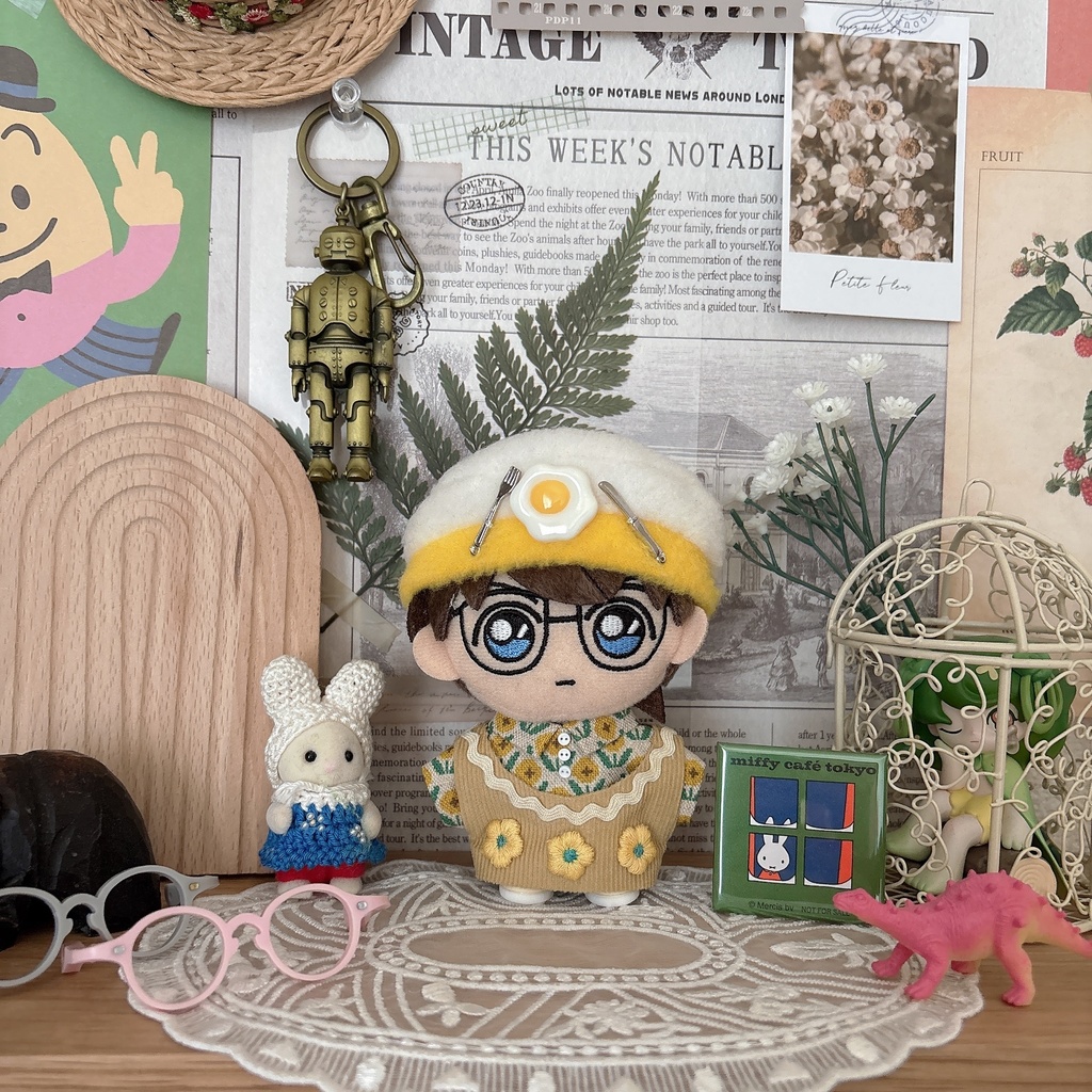 お花丸襟ベスト&シャツ🌼*・