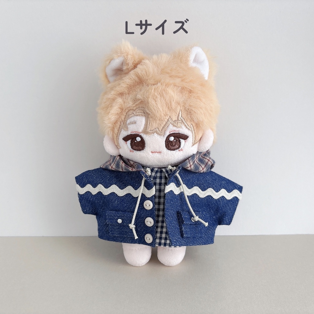 デニムチェックフーディジャケット🌿