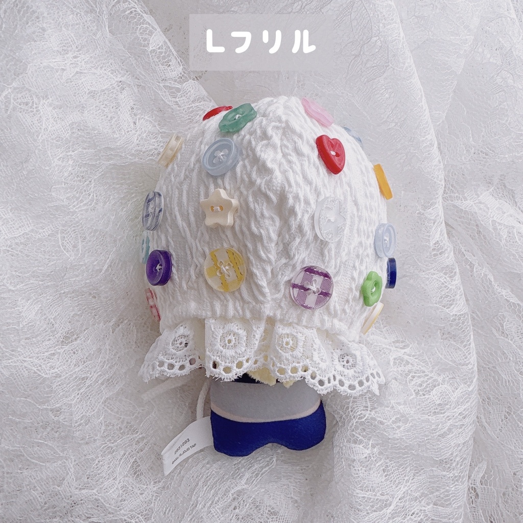 カラフルボタンバラクラバ🌈︎︎☁