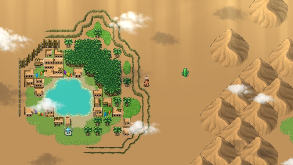 ねくらワールドマップ素材集