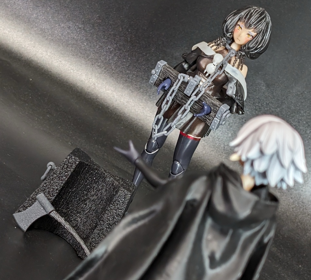 切株(あるいは、断頭台)