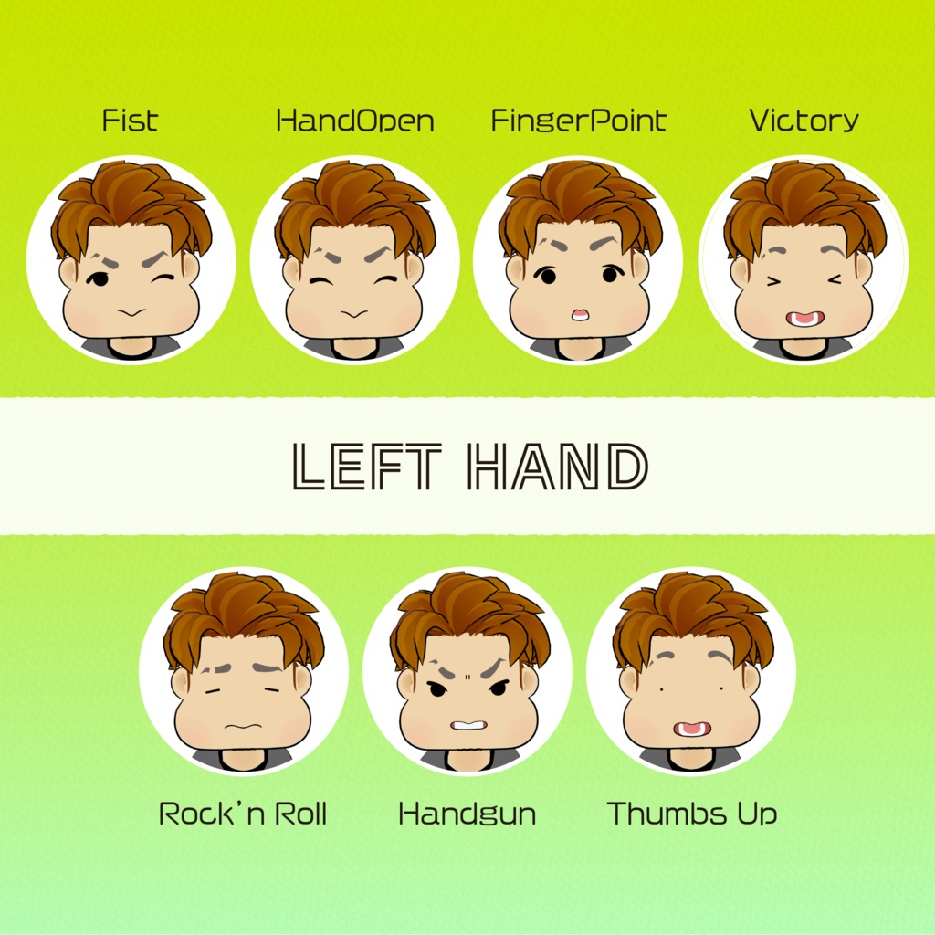 【 オリジナル3Dモデル 】ひっぷほっぺ - HipHoppe -