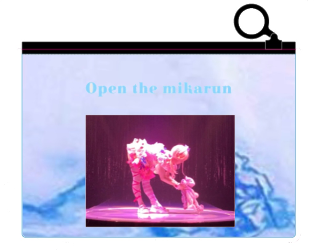 Open the mikarunn♡オーロラ ポーチ