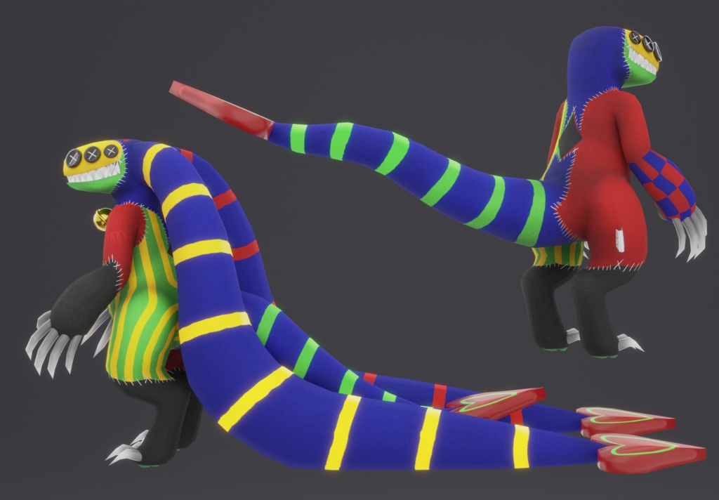 GALILEO Plush Jester Critter Thing