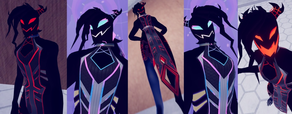 GALILEO Cyber Demon/Cryptid for VRC/VRChat 👾😈