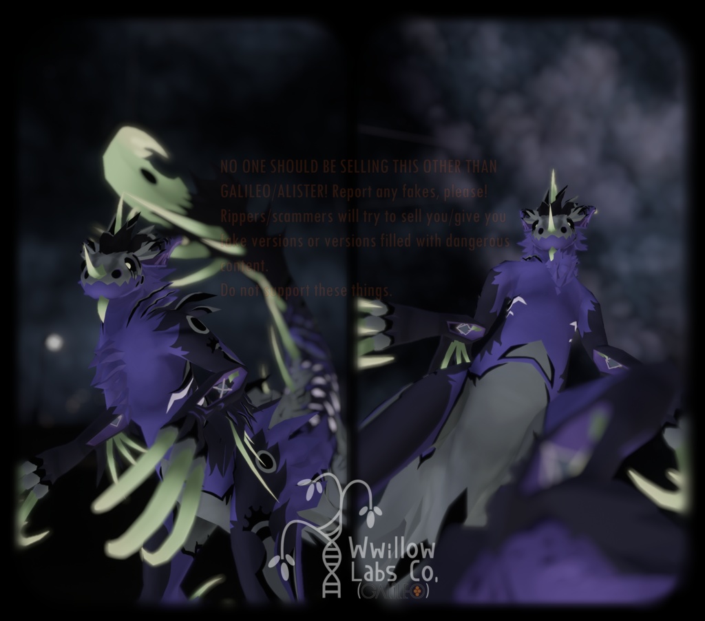 GALILEO || 🦖 TOXXAUR 🌙 for VRC (QUEST/PC)