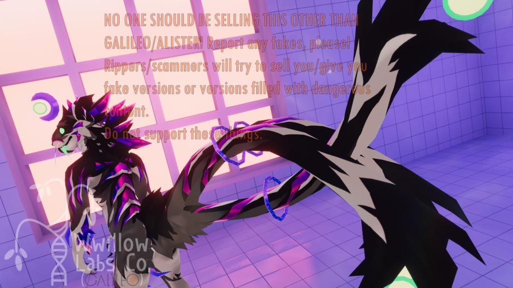 GALILEO || ๐ Sunset Saber ๐ Avatar for VRC/VRCHAT