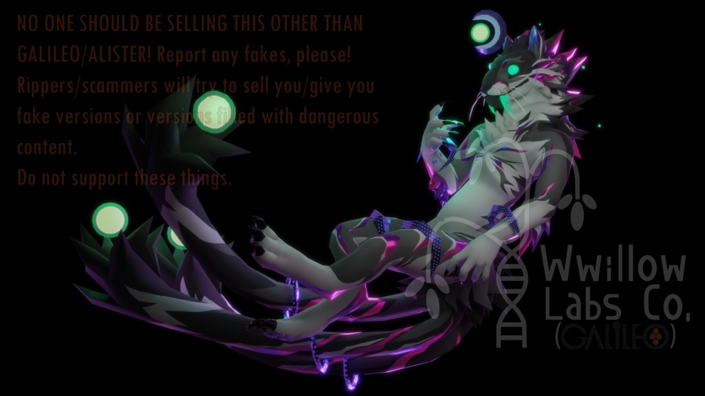 GALILEO || ๐ Sunset Saber ๐ Avatar for VRC/VRCHAT