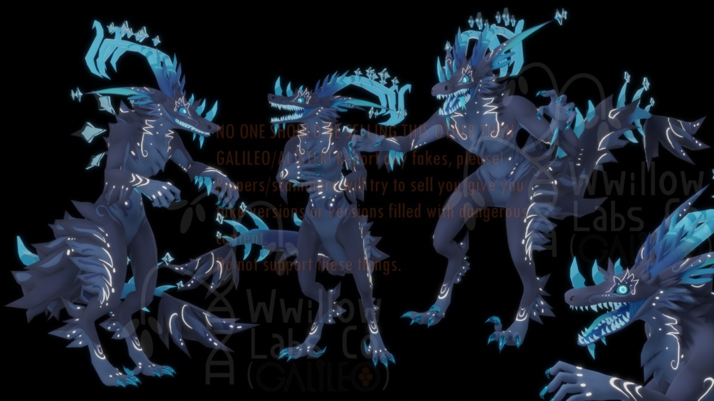 GALILEO || ❄️ ARCTIC DRACONIC 🐲 for VRC