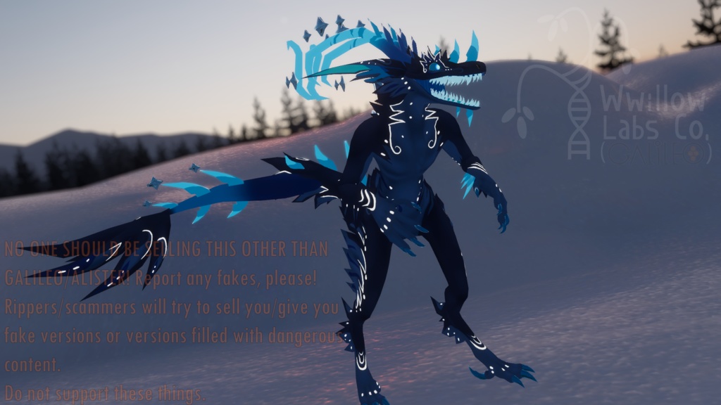 GALILEO || ❄️ ARCTIC DRACONIC 🐲 for VRC