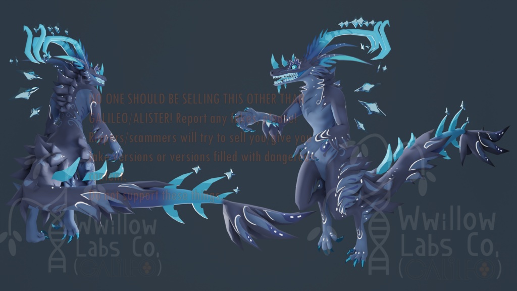 GALILEO || ❄️ ARCTIC DRACONIC 🐲 for VRC
