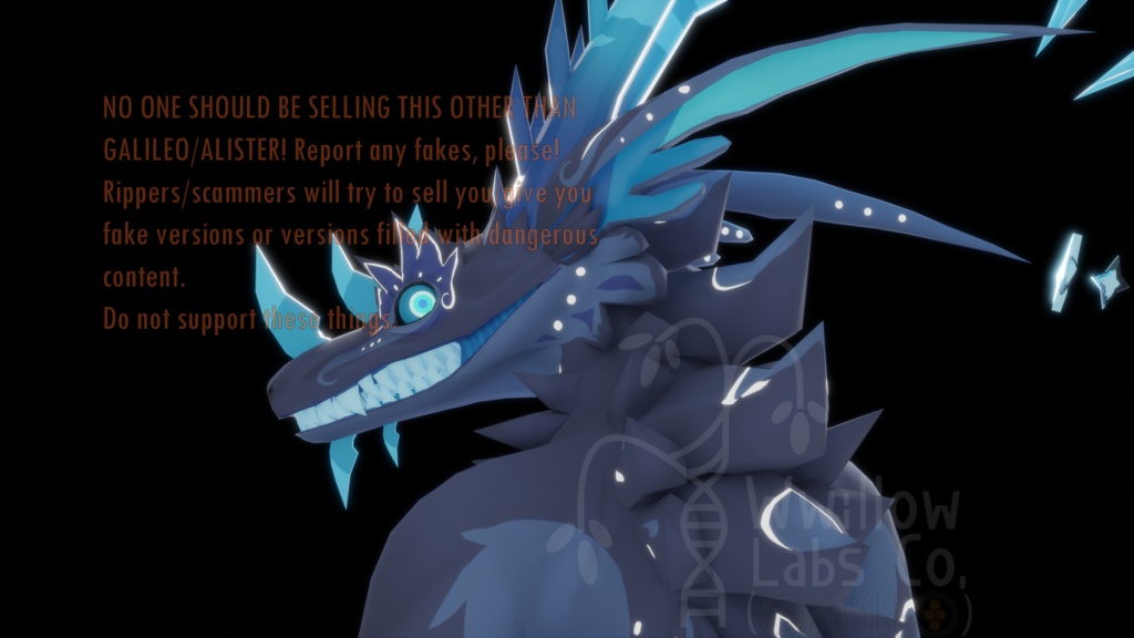 GALILEO || ❄️ ARCTIC DRACONIC 🐲 for VRC