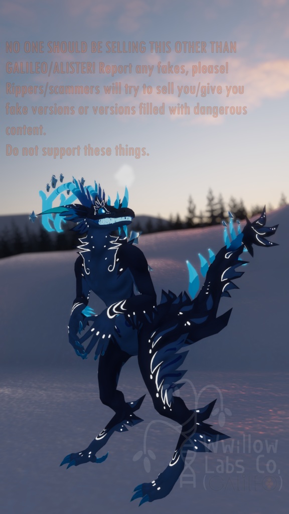 GALILEO || ❄️ ARCTIC DRACONIC 🐲 for VRC
