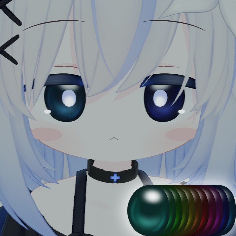 【無料 / Free】シンプルで深みのある目のテクスチャ【ネメシス / エルシオン】