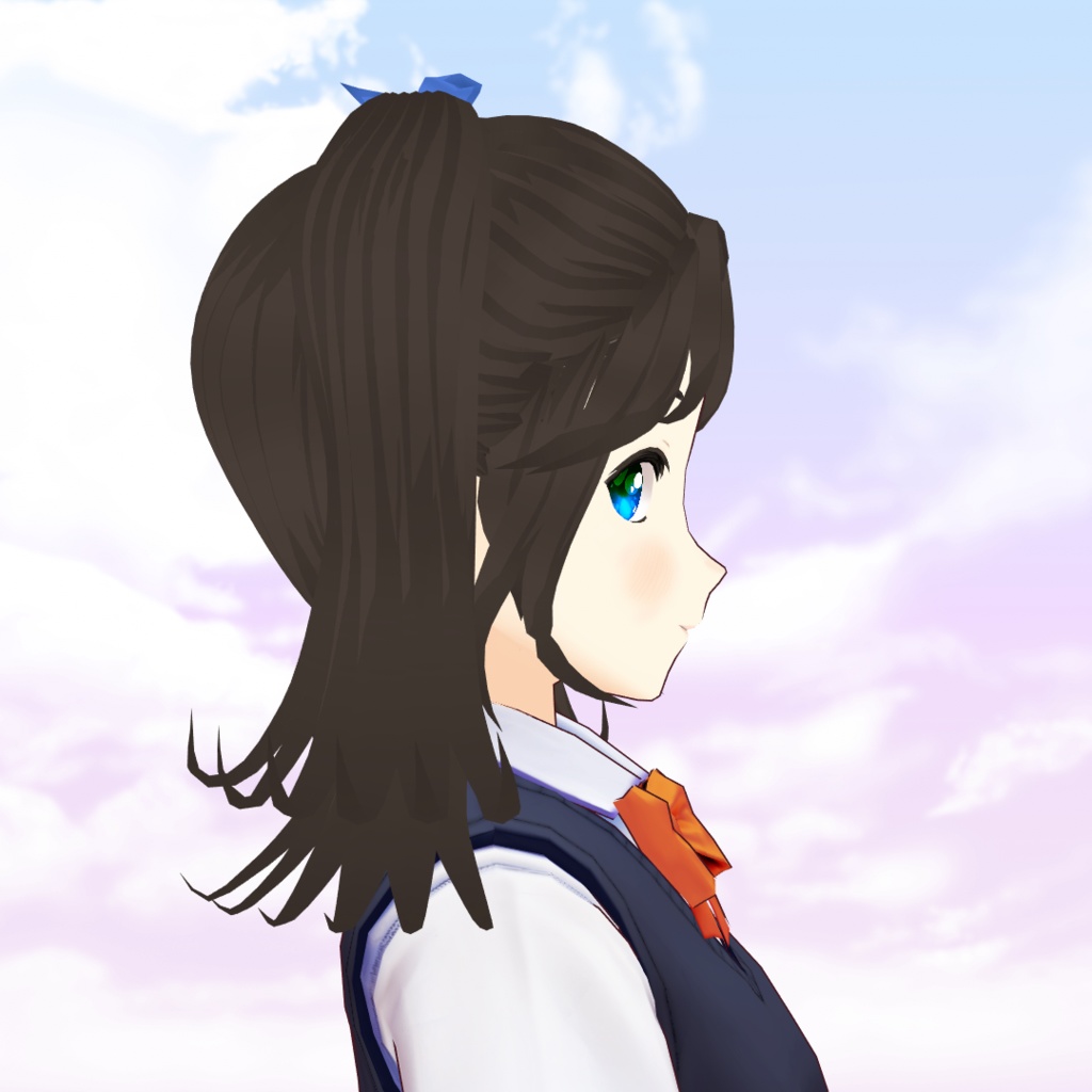 VRoid Beta hair preset - twintails / Coupe de cheveux pour VRoid - couettes / VRoid ツインテール髪プリセット