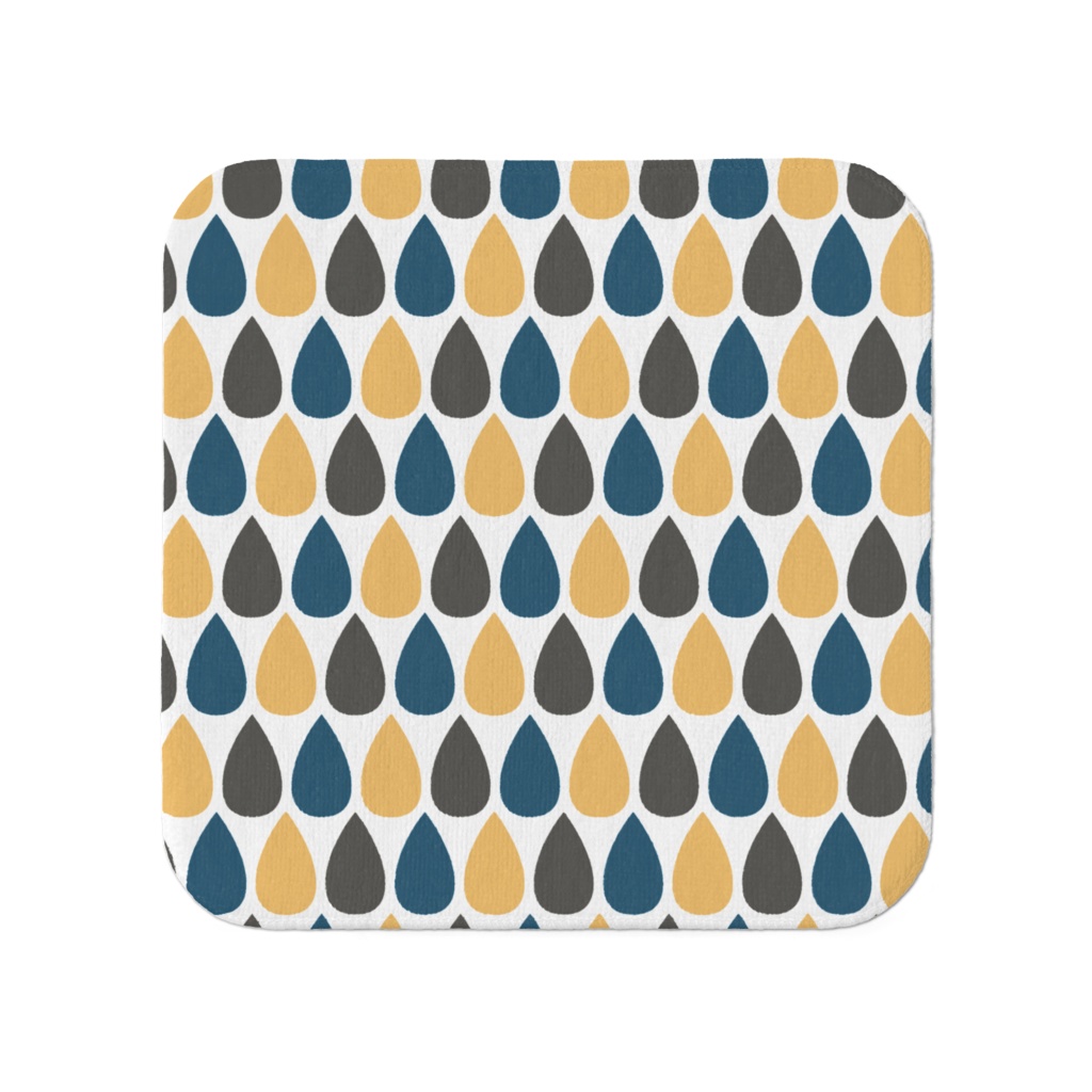 カラフルしずくタオル