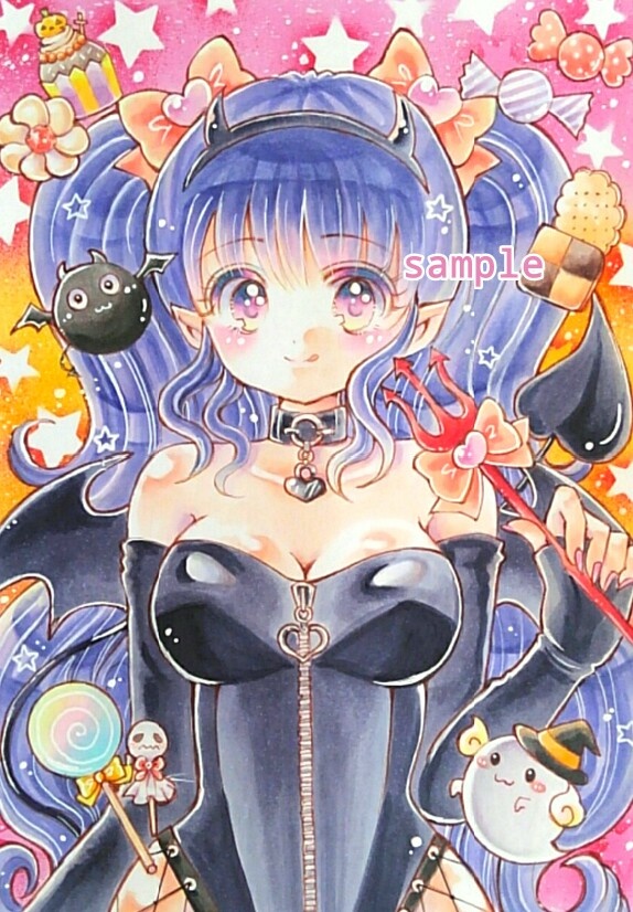 手描きイラスト＊オリジナル＊ハロウィン