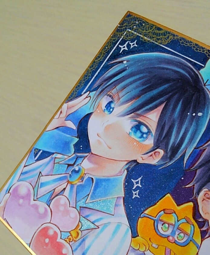 手描きイラスト おそ松さん 小色紙 ホワイトデー White Peach Booth