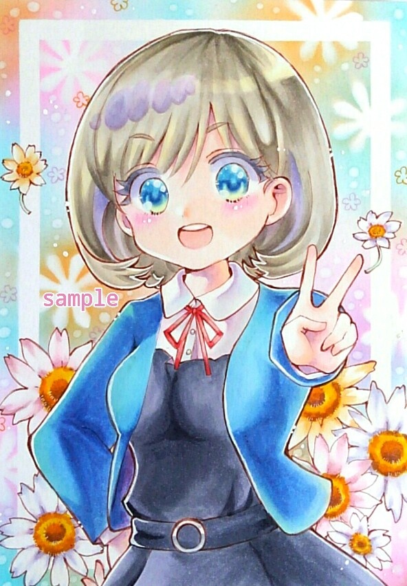 正規激安 手描きイラスト B6 Khairfp Com