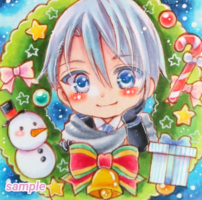 手描きイラスト＊原画＊刀剣乱舞＊山姥切長義＊豆色紙