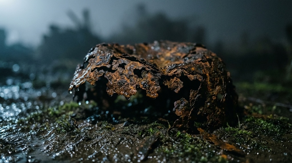 富士宮の退廃美：極度腐食による穿孔と泥濘のマクロテクスチャ集マクロテクスチャ集 Vol.3