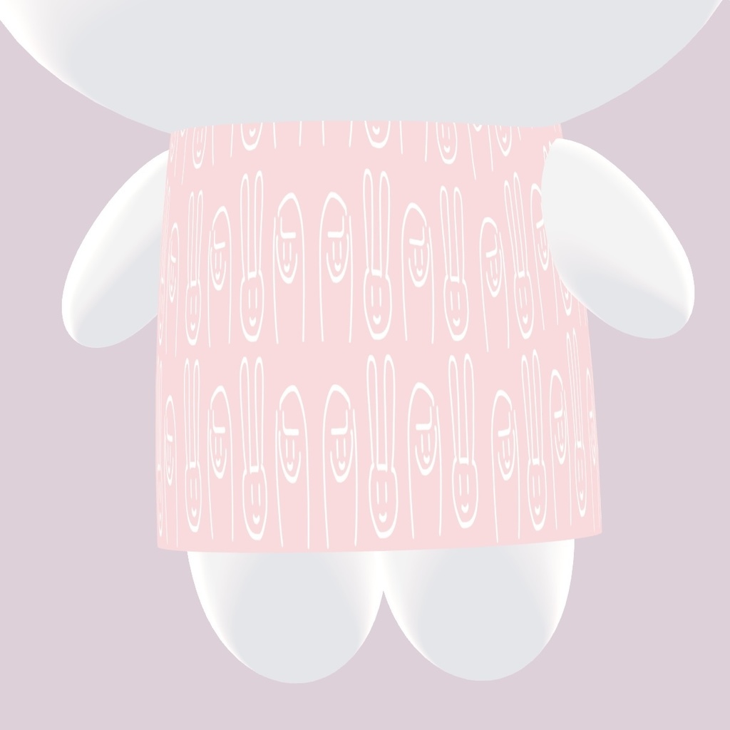 【無料/Free】犬のストラップ【VRChat想定】