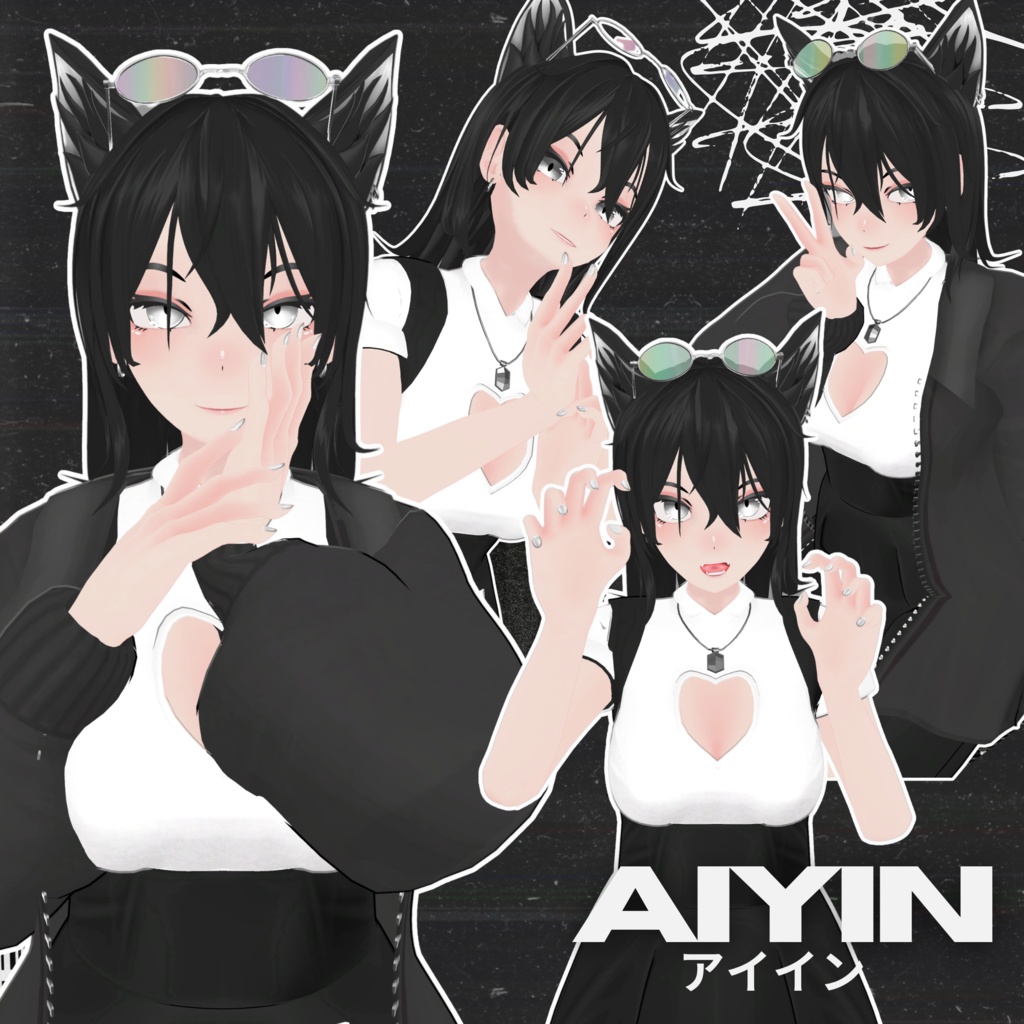 【オリジナル3DモデルVR】 Aiyin アイイン