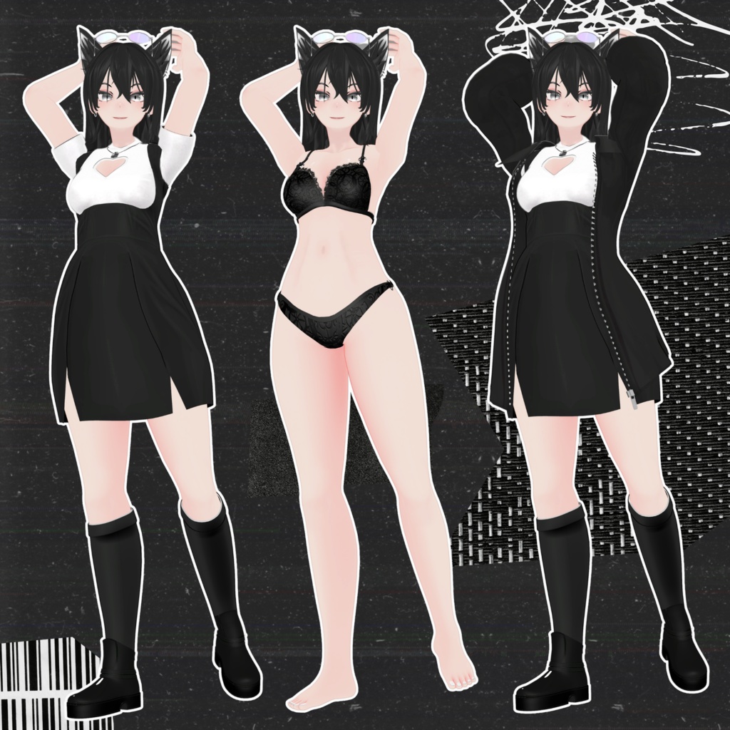 【オリジナル3DモデルVR】 Aiyin アイイン