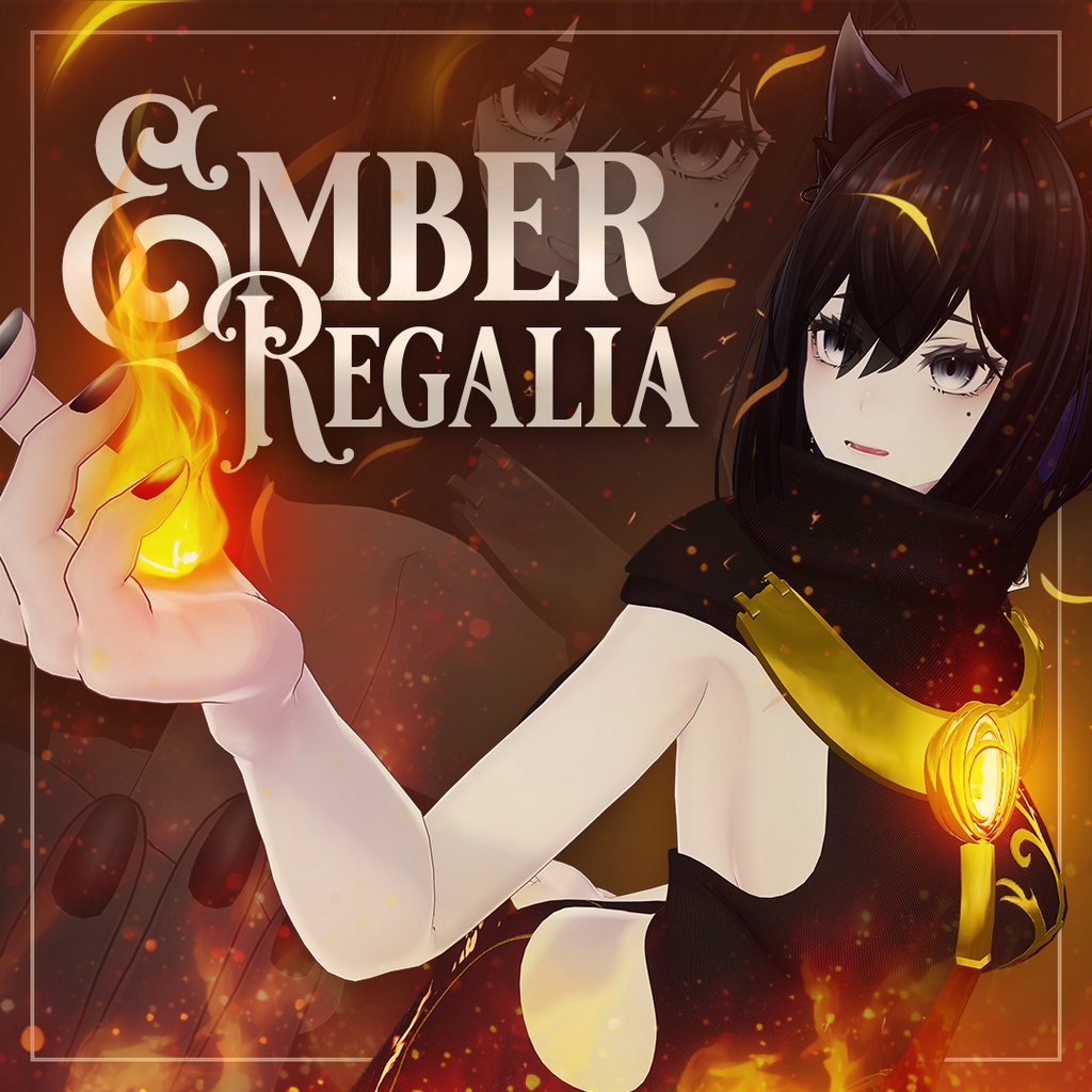[VRChat Outfit Lasyusha] Ember Regalia