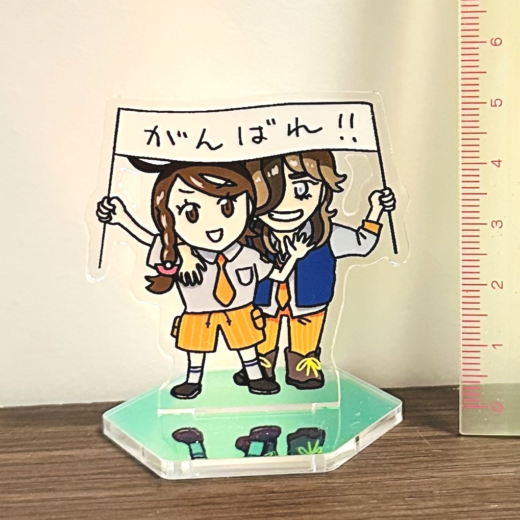 ペパアオおうえんアクリルスタンド(オレンジver.)