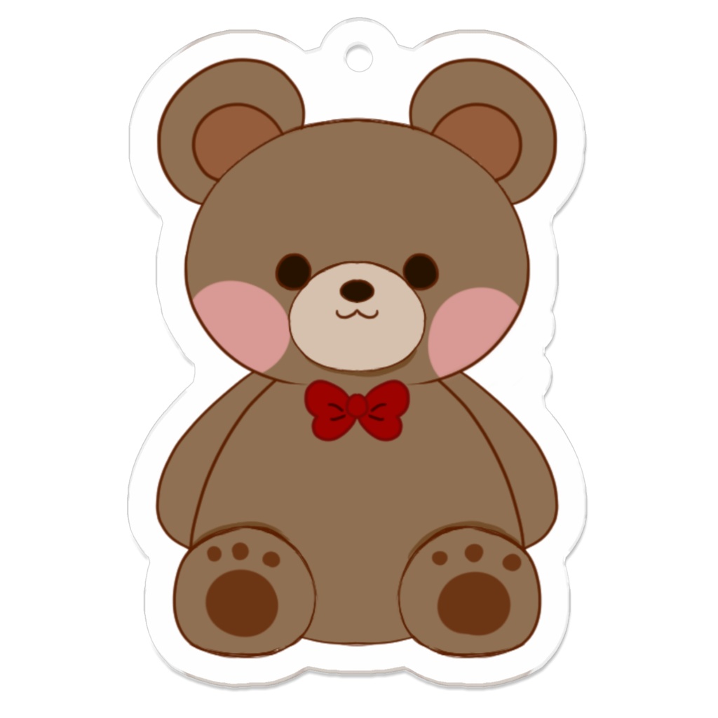 ちょこんとテディベア