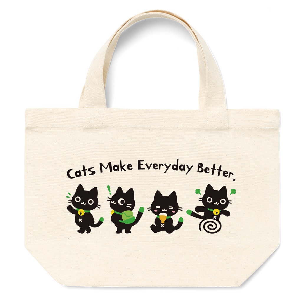 黒猫トートB