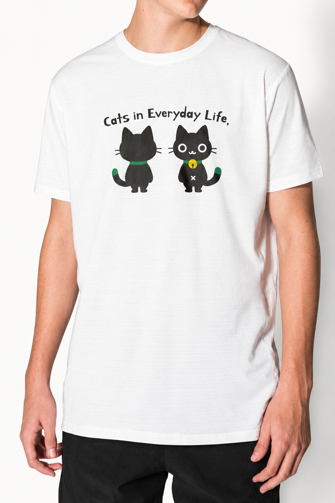 黒猫TシャツA