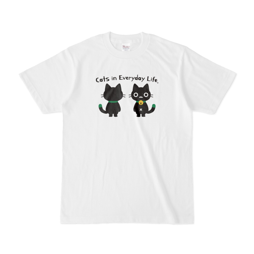 黒猫TシャツA