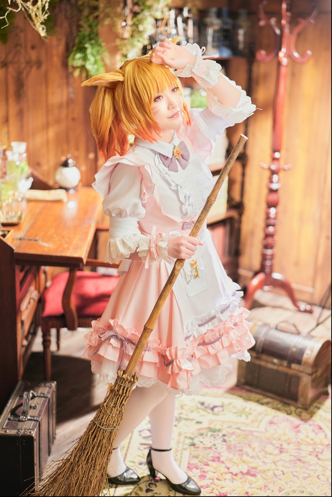 【ヒカセンバザール2.0】FF14 ミコッテ写真集「Miqo♥Maid」
