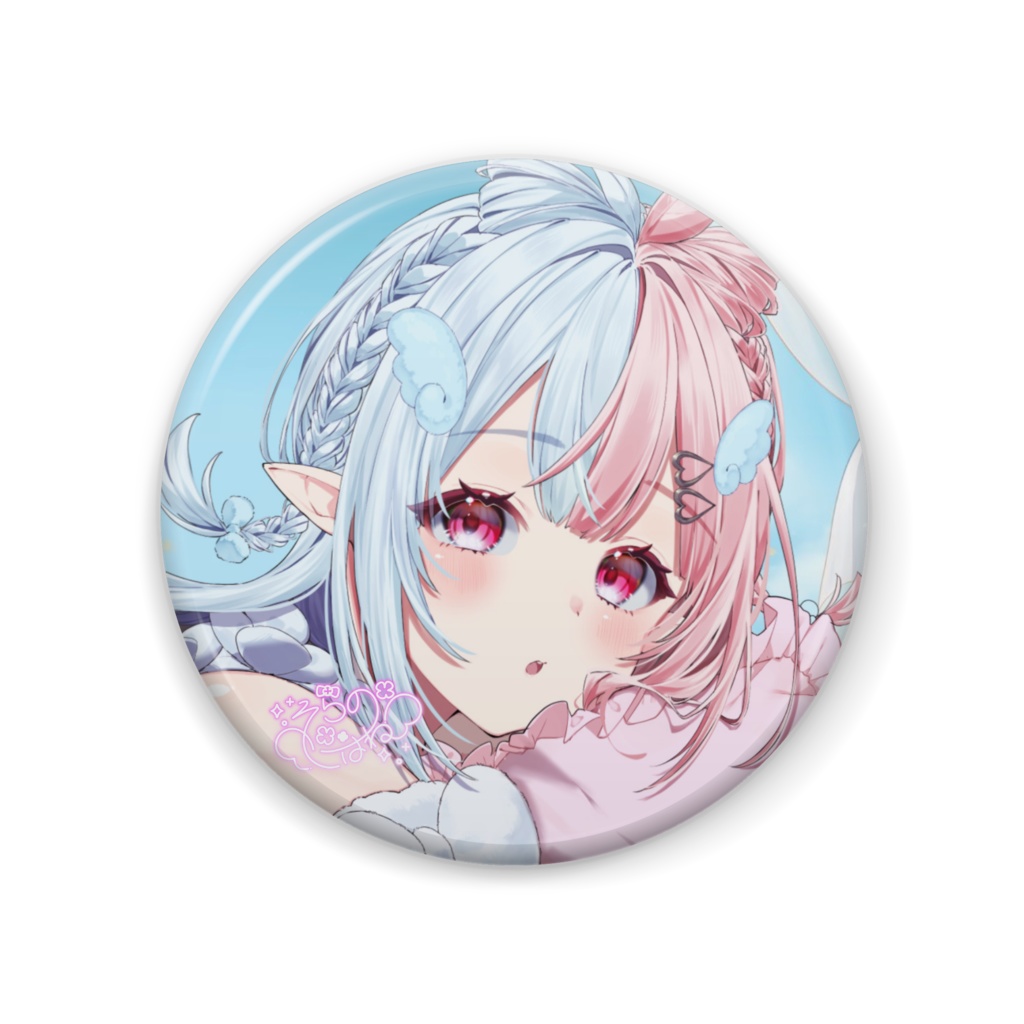 恋羽新アイコン 缶バッジ 57mm