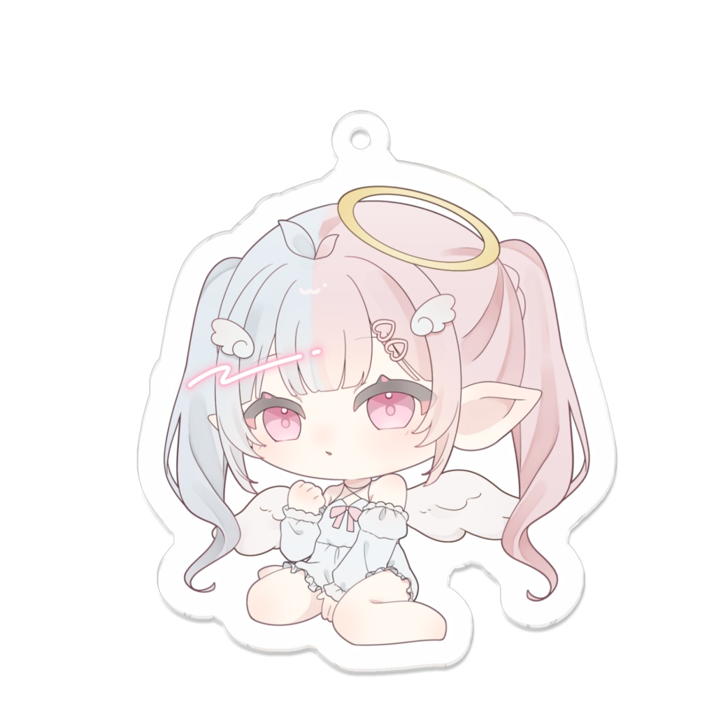 アクリルキーホルダー 天使恋羽