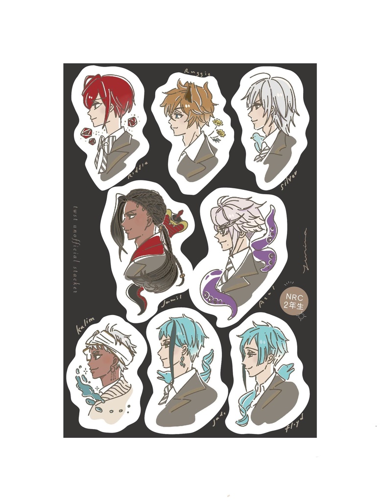 NRC2年生ステッカー(非公式)