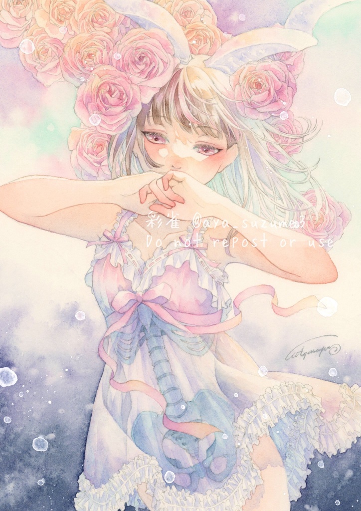 原画「春のめざめ」