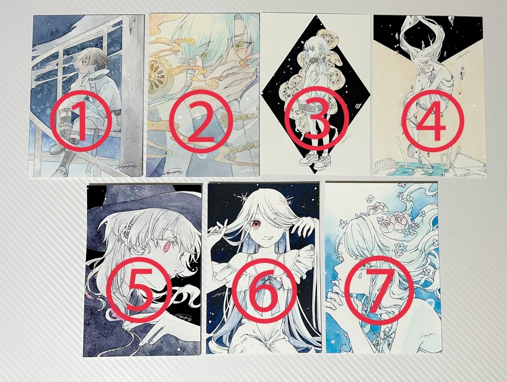 ドローイング①〜⑦