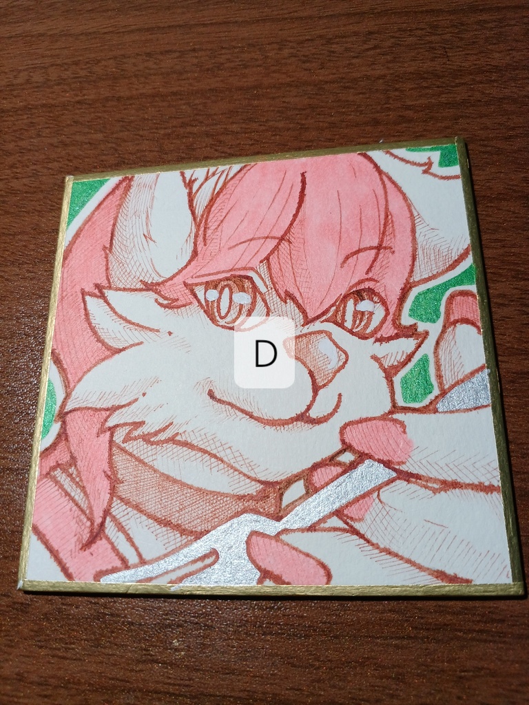 【原画】オリジナルキャラクター【豆色紙】