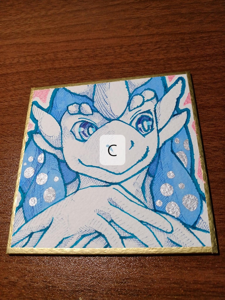 【原画】オリジナルキャラクター【豆色紙】