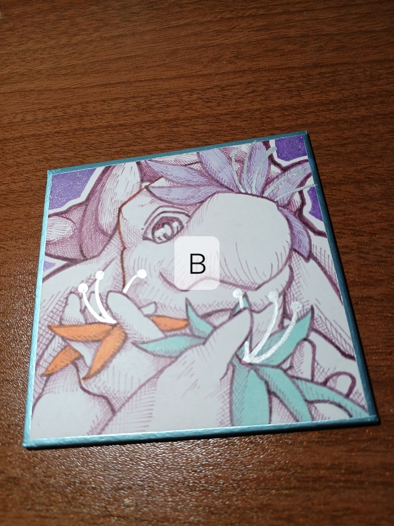 【原画】オリジナルキャラクター【豆色紙】