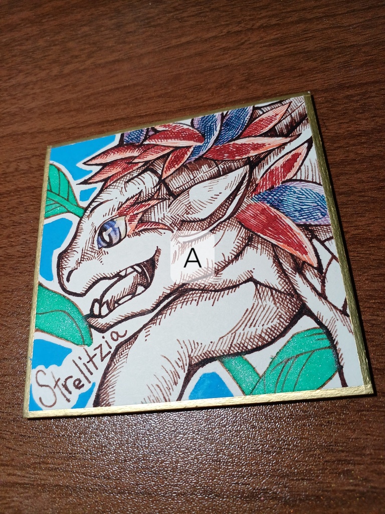 【原画】オリジナルキャラクター【豆色紙】