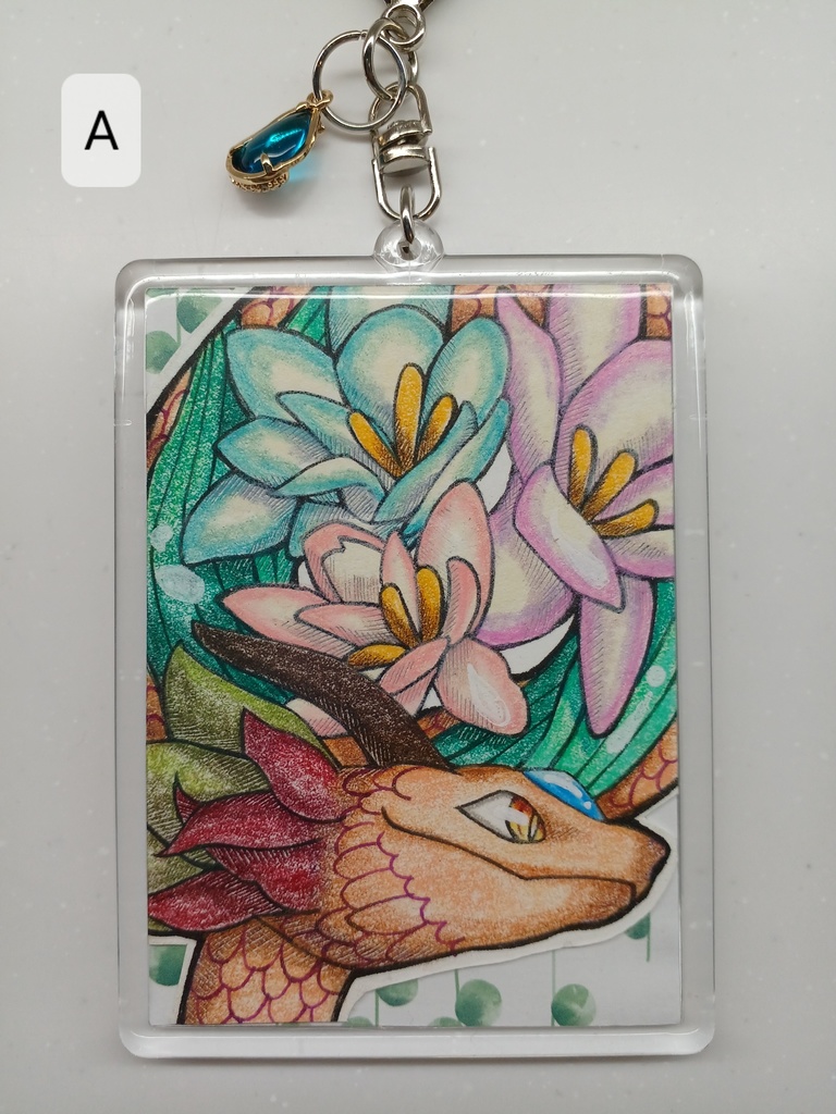 原画入りキーホルダー(トレカサイズ)