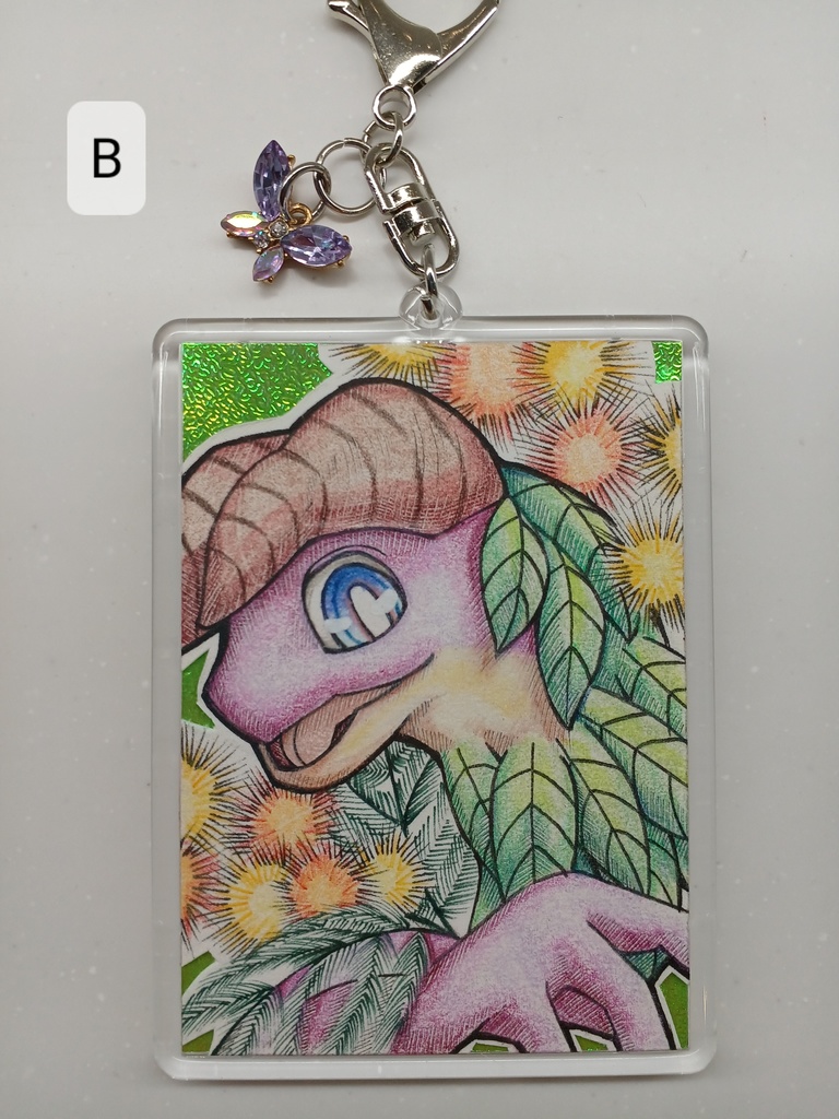 原画入りキーホルダー(トレカサイズ)